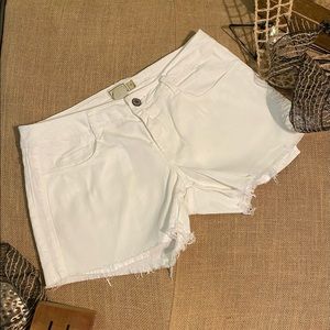 NWOT Dickies White Short Shorts Size 11